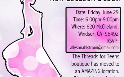 Threads for Teens To Unveil New Location on the Windsor Town Green