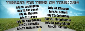 Cover Photo for 2014 Threads for Teens U.S. Tour