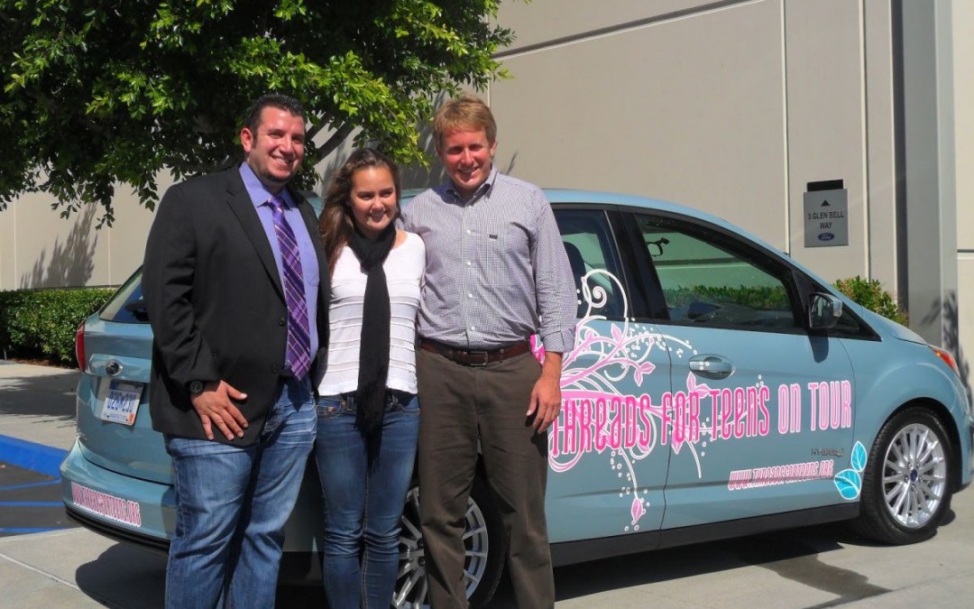 Threads for Teens on Tour Kick-Off in LA @ Hilton Universal City & FORD C-Max Hybrid Donation
